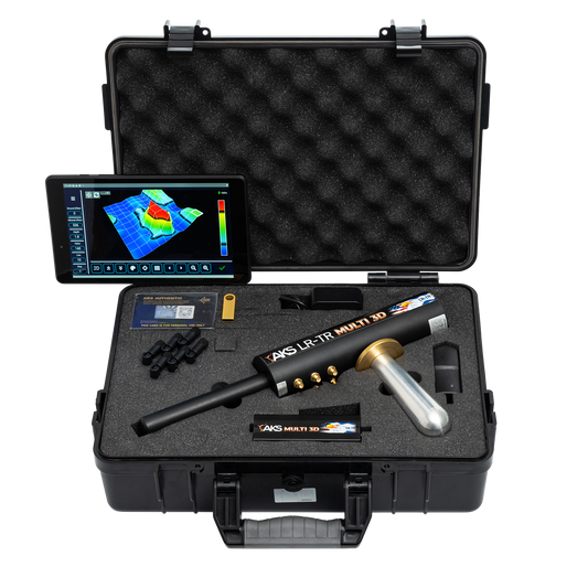 REAL GOLD AKS Multi GFIS 3D Basic Kit Long Range Metal Detector