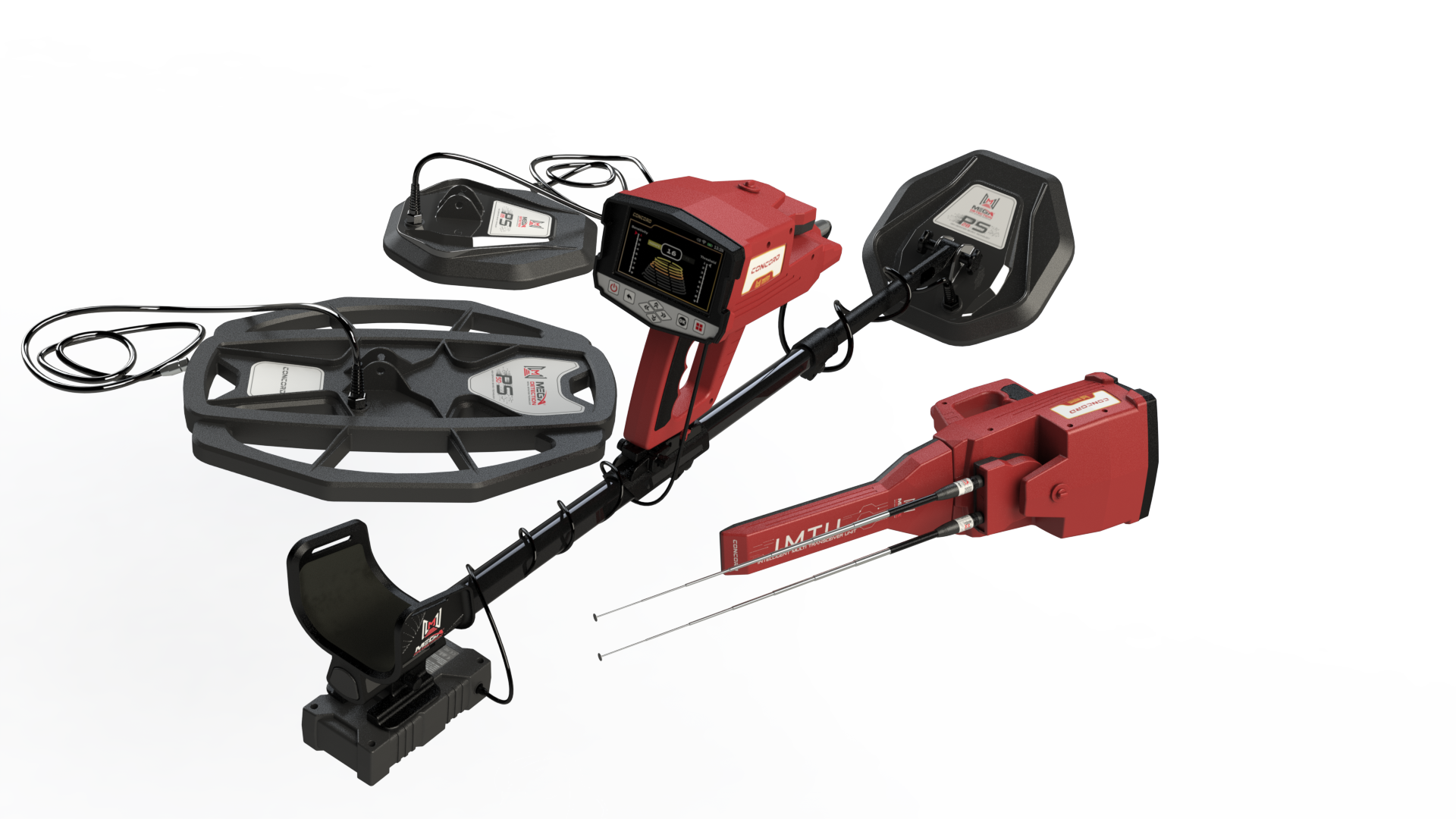 Mega Detection Concord Long Range Metal Detector