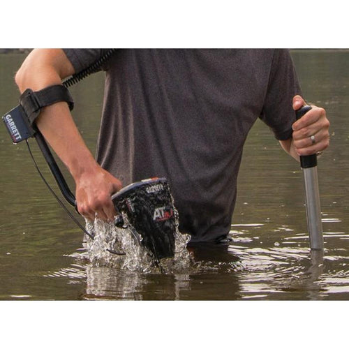 Garrett AT Max Waterproof Metal Detector with 8.5"x11" DD Search Coil