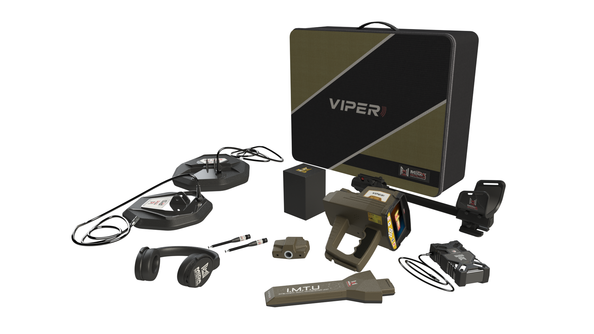 Mega Detection Viper Professional Metal Detector