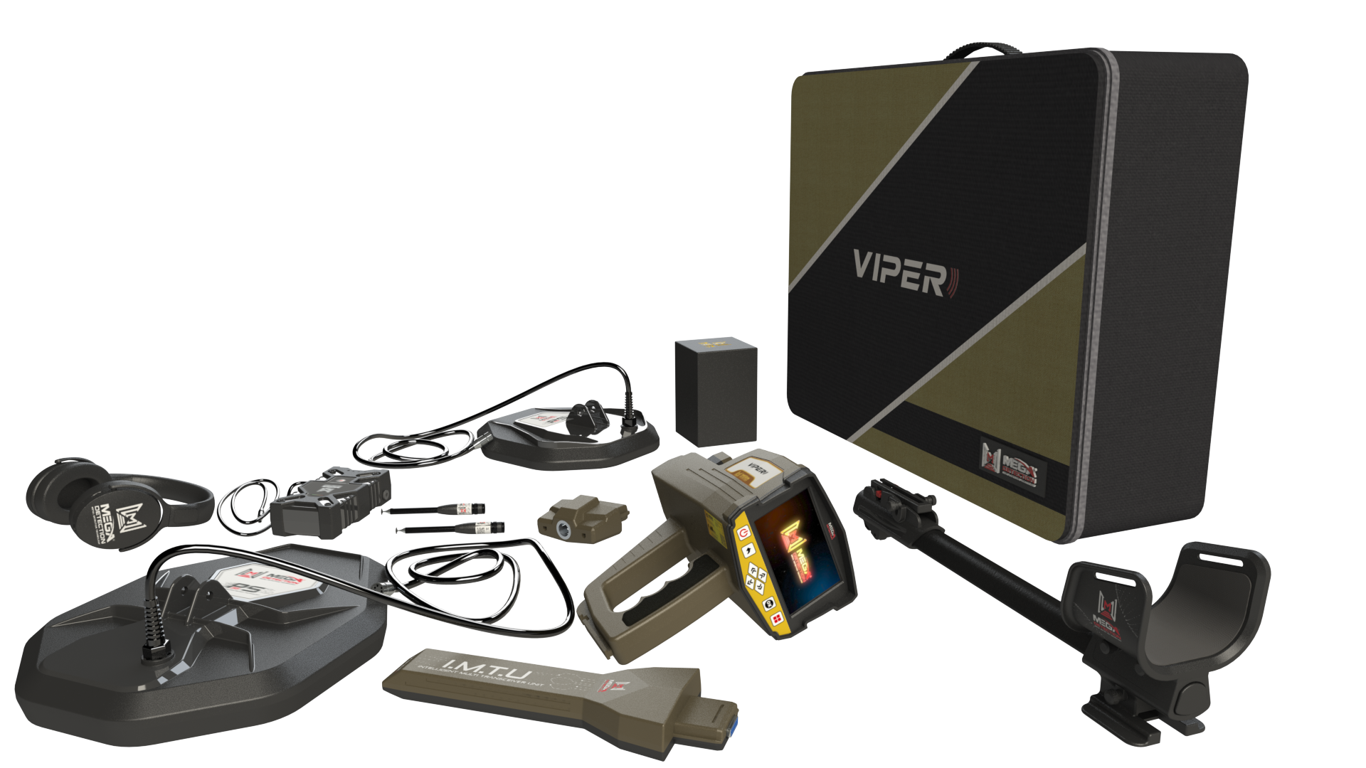 Mega Detection Viper Professional Metal Detector