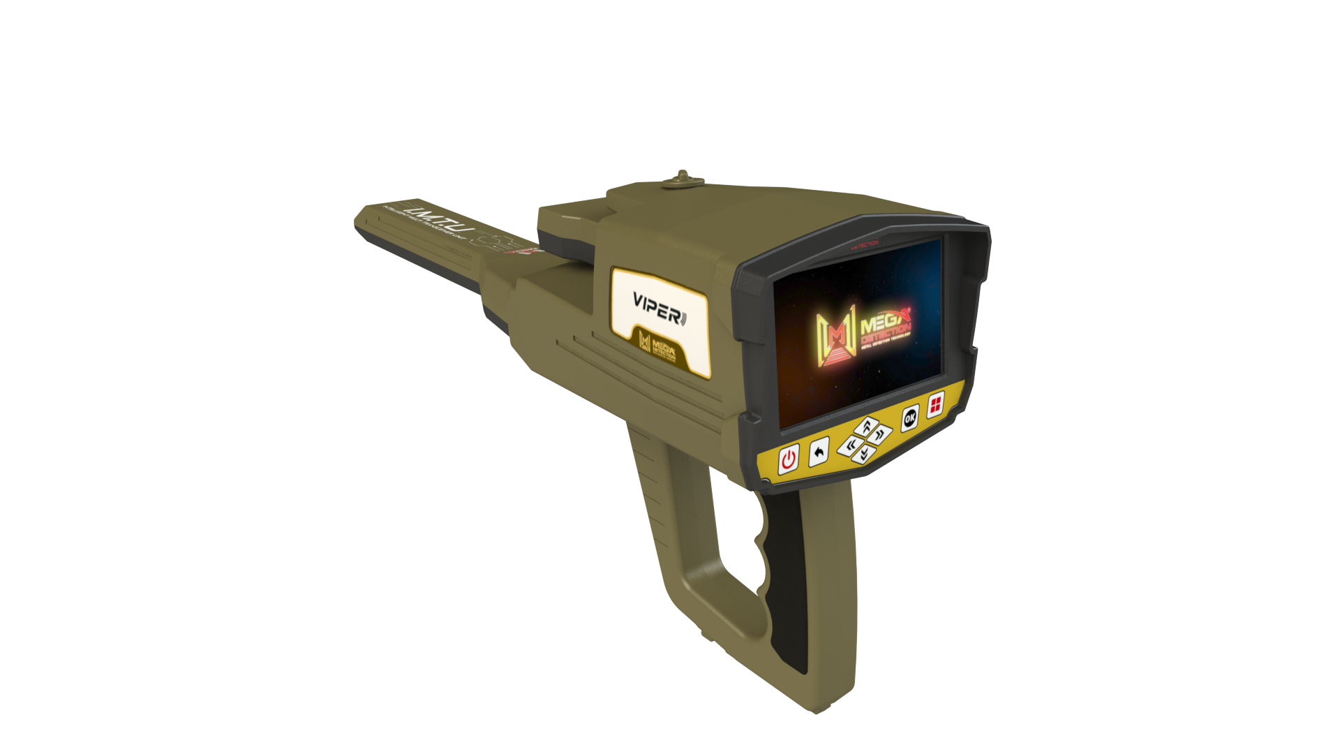 Mega Detection Viper Professional Metal Detector