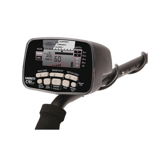 GARRETT AT CSI Metal Detector with DD PROformance 5x8" Search Coil, Deluxe Headphones, Travel Case & CSI Pro-Pointer