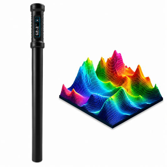 GROUNDTECH GR3 Deep Seeking 3D Metal Detector - Single Sensor