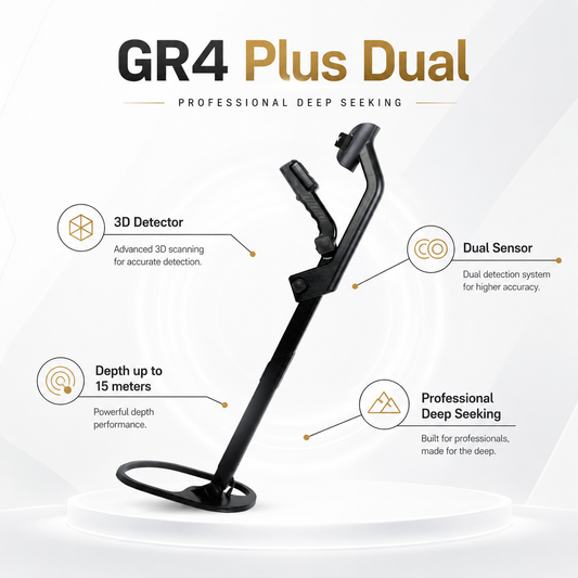 GROUNDTECH GR-4 Plus Dual Sensor 3D Detector | Deep Seeking