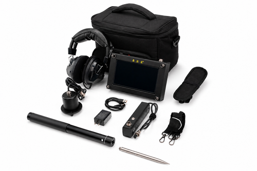 PQWT TYM-5A Pipeline Leakage Plumbing Tools Acoustic Device Underground Walls Pipe Water Leak Detector