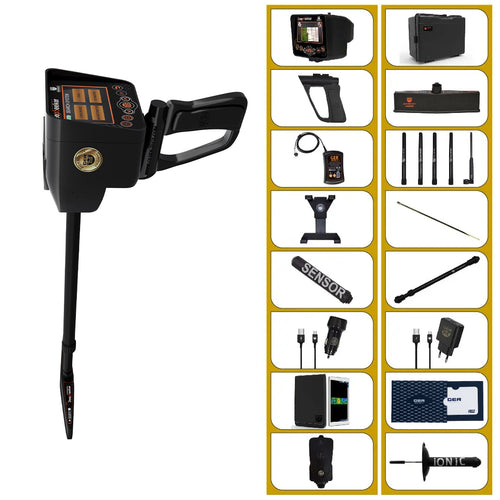 GER Detect Deep Seeker Long Range Metal Detector - Five Search Systems