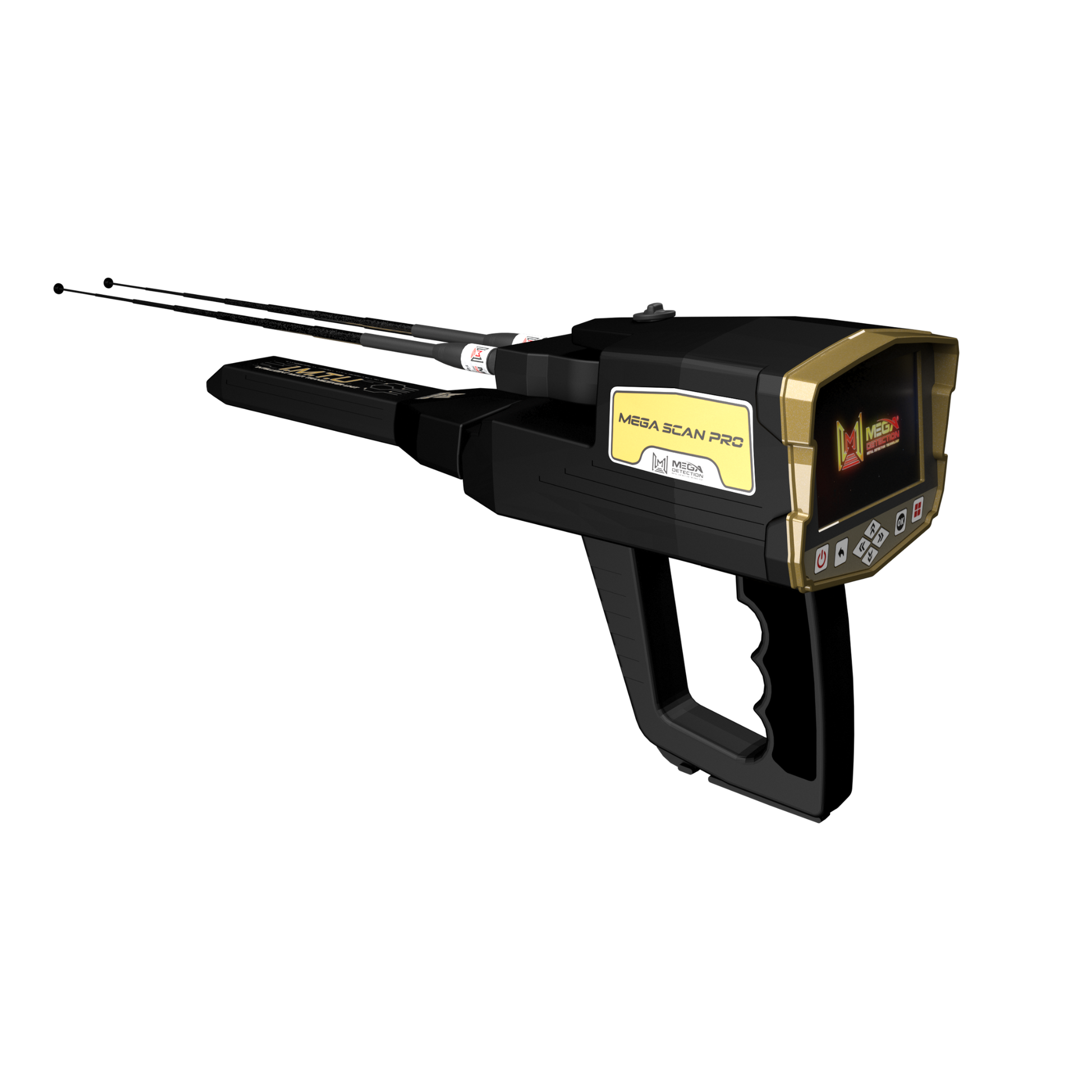 Mega Detection Mega Scan Pro New Edition 2024 Long Range Metal Detector