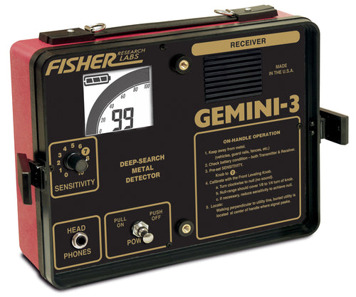 Fisher Labs Gemini-3 Metal Detector