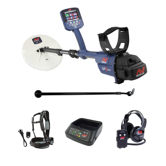 Minelab GPZ 7000 Gold Metal Detector With Pro Find 40 PinPointer