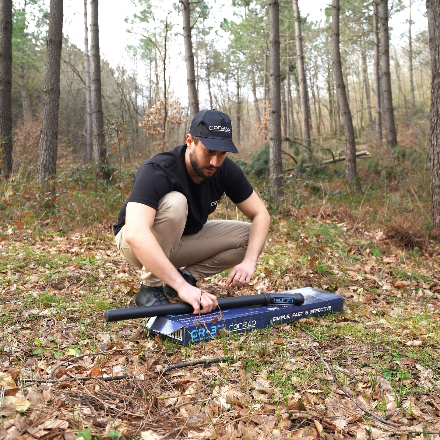 GROUNDTECH GR3 Plus Deep Seeking 3D Metal Detector - Dual Sensor