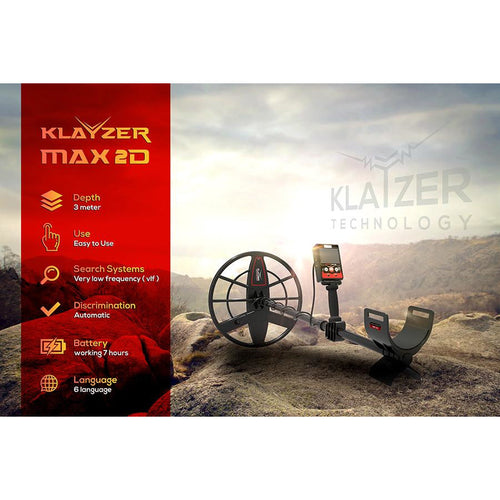 Klayzer Technology Max 2D Metal Detector