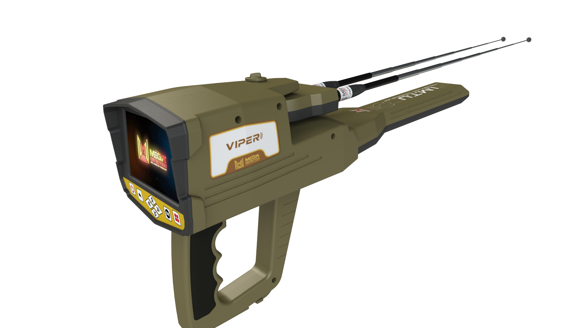 Mega Detection Viper Professional Metal Detector
