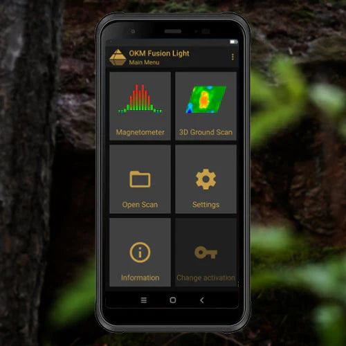 OKM Fusion Ultra Light 3D Metal Detector