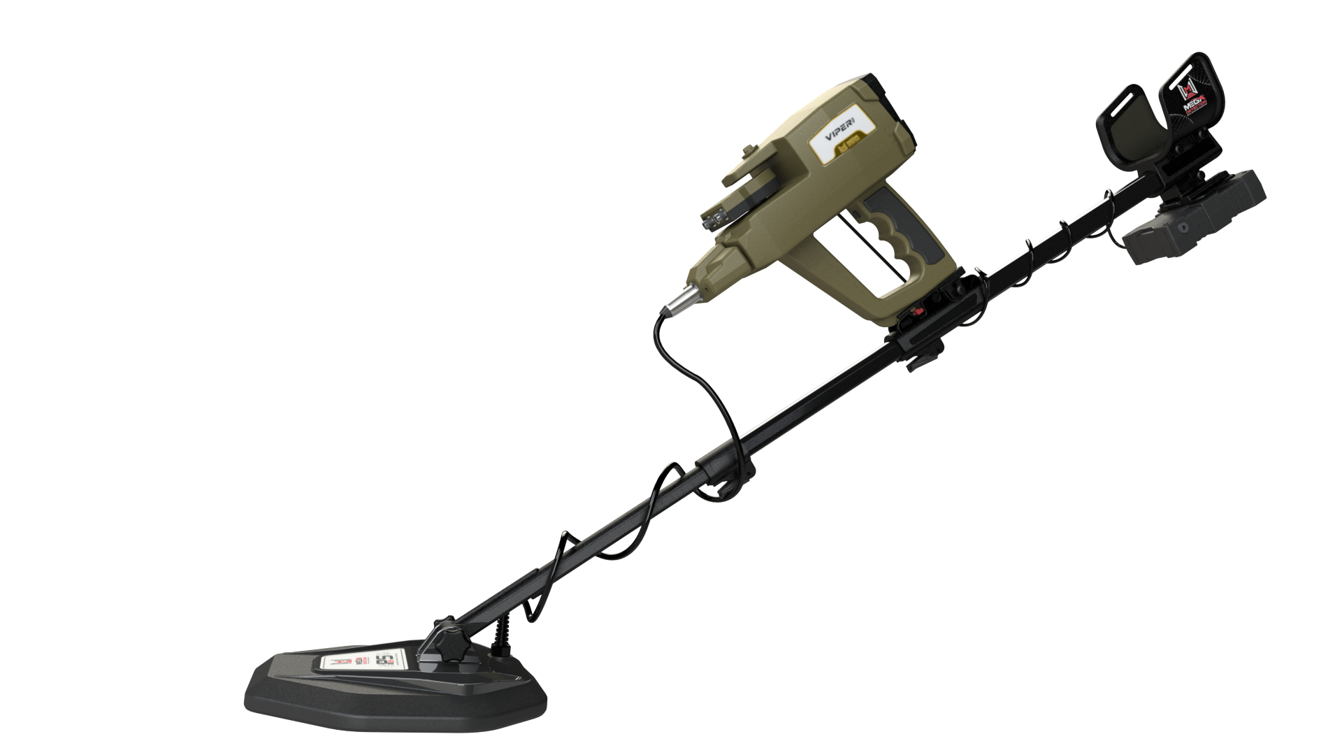 Mega Detection Viper Professional Metal Detector