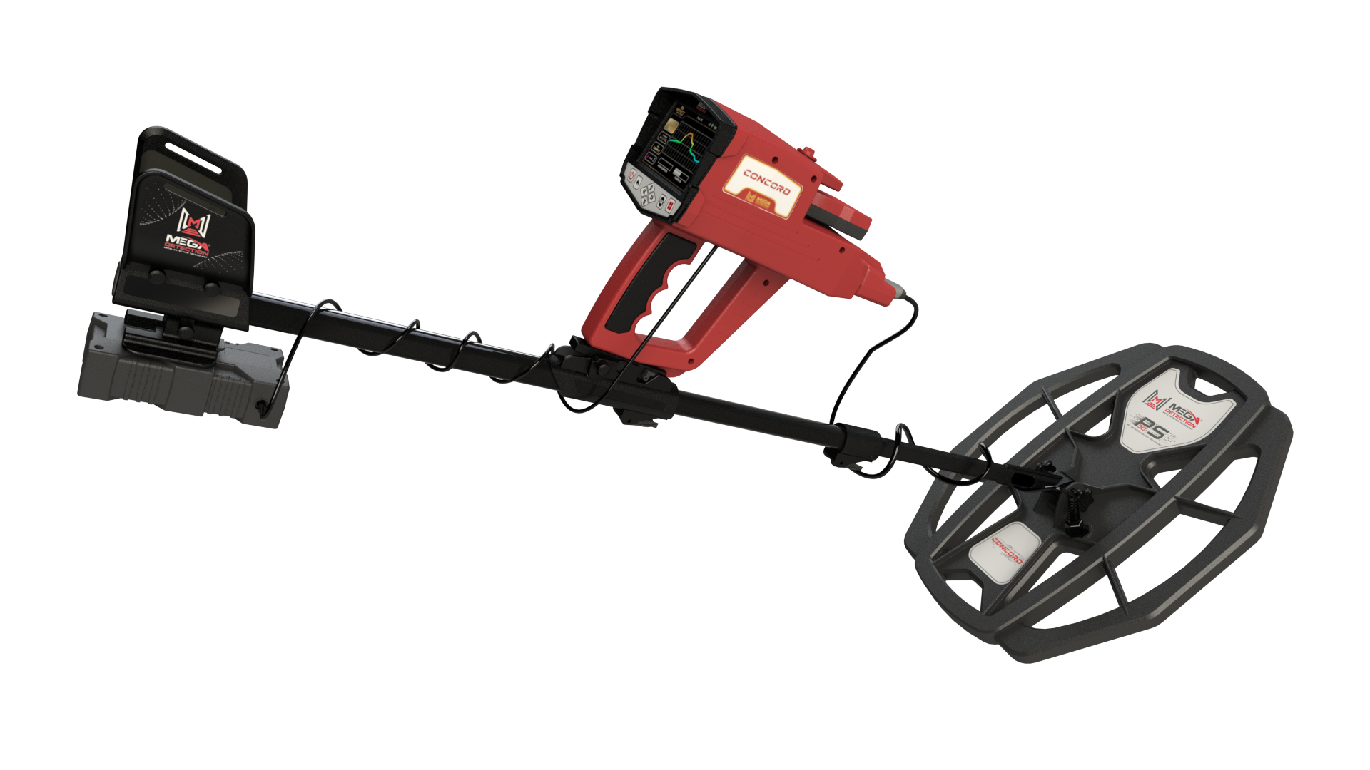 Mega Detection Concord Long Range Metal Detector