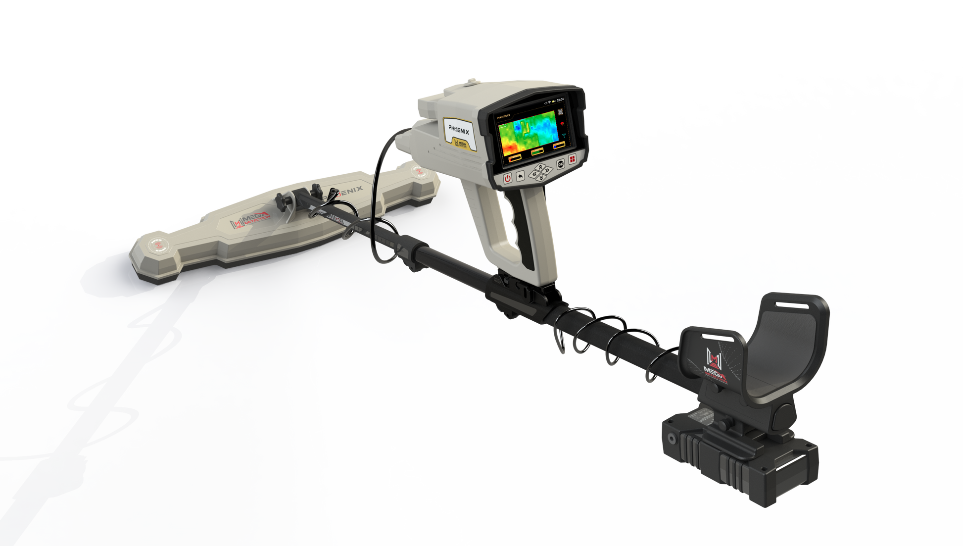 Mega Detection Phoenix 3D Ground Scanner Professional Metal Detector
