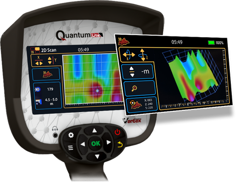 Vertex Quantum Lite Metal Detector