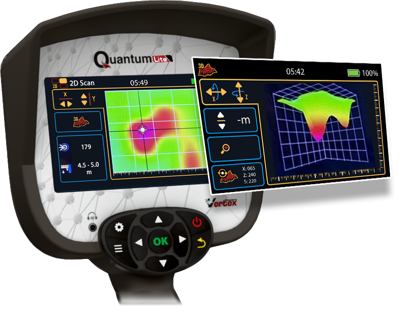 Vertex Quantum Lite Metal Detector