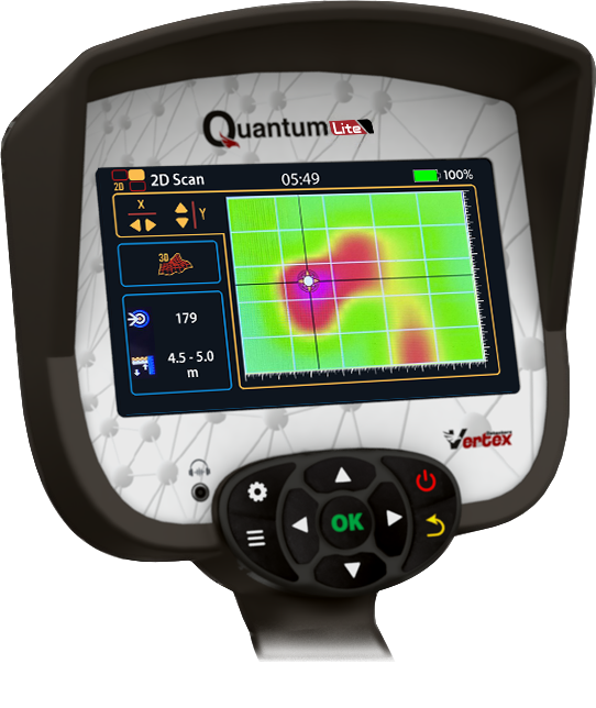 Vertex Quantum Lite Metal Detector