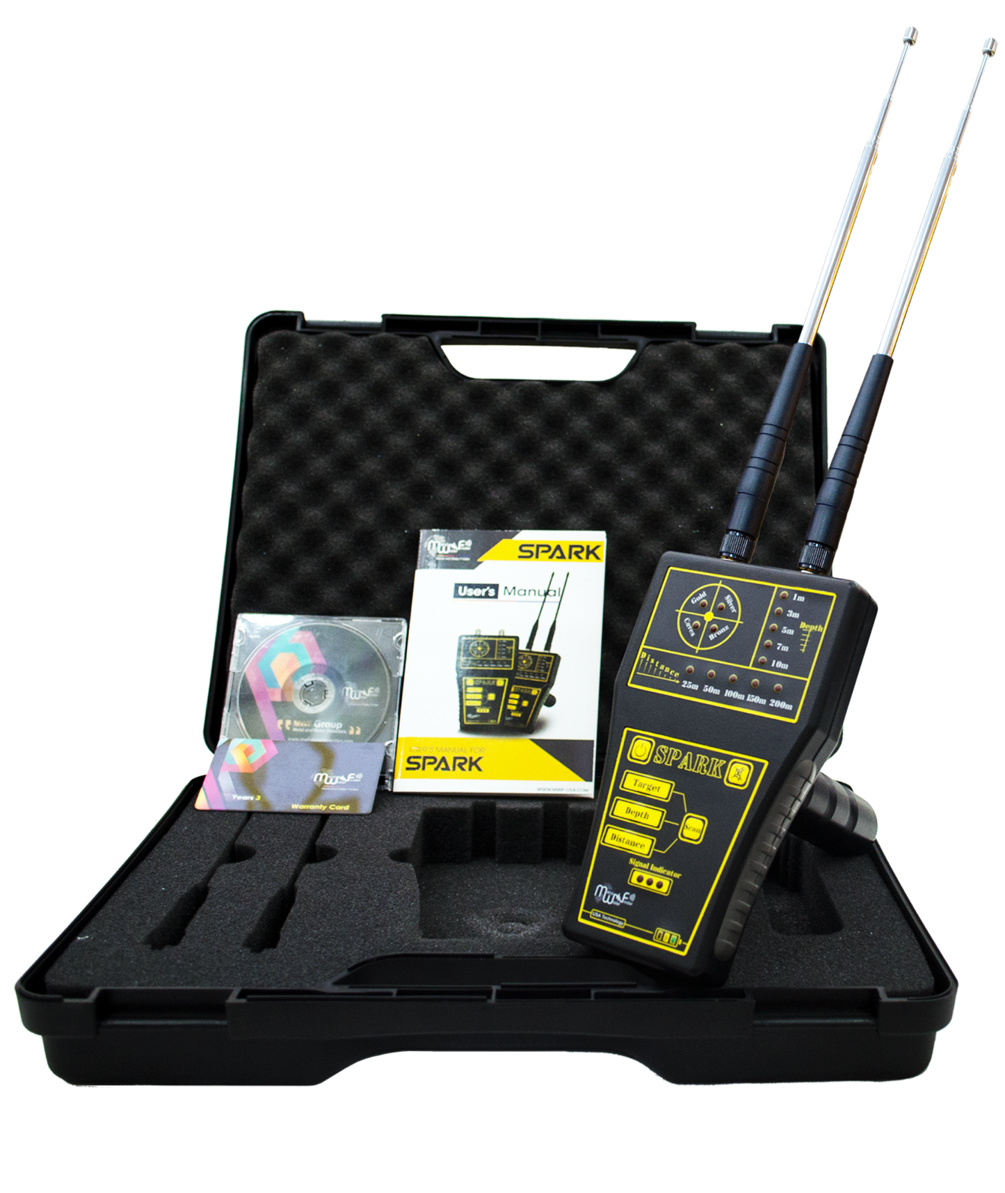 MWF SPARK Long Range Metal Detector