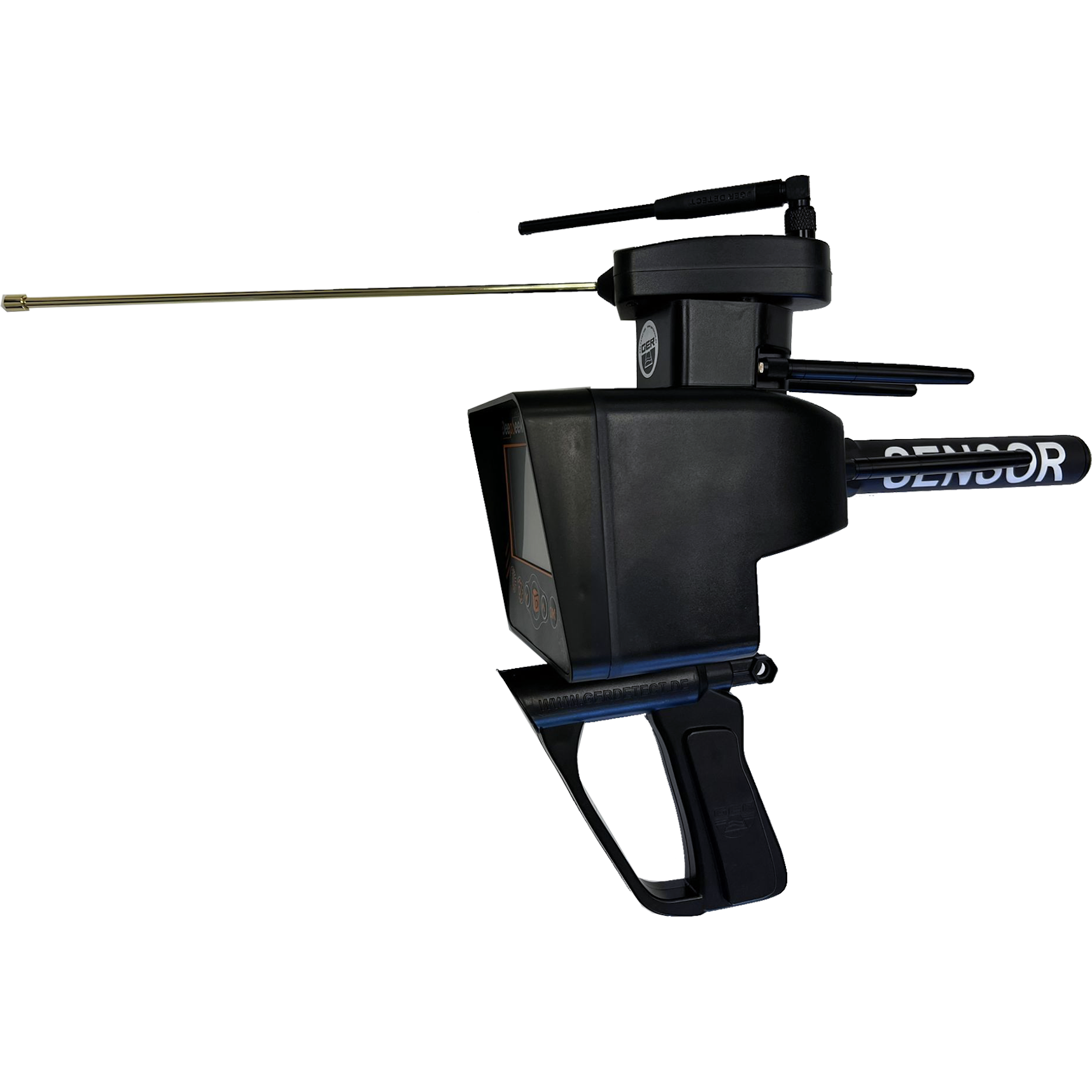 GER Detect Deep Seeker Long Range Metal Detector - Five Search Systems