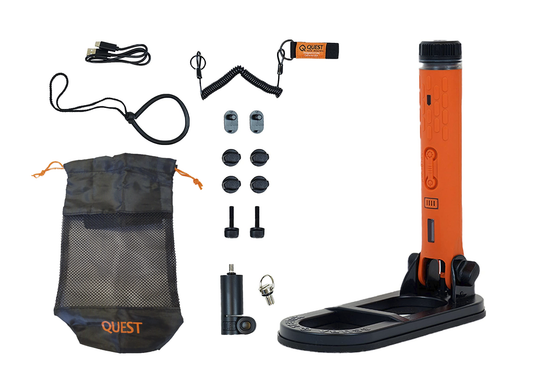 QUEST Scuba Tector Pro Waterproof Pinpointer Metal Detector