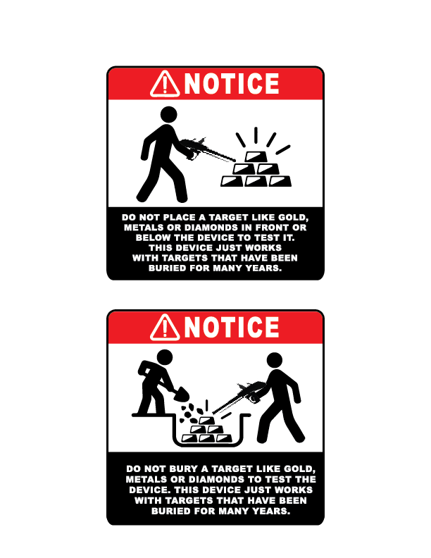 GER Detect Titan 1000 Long Range Metal Detector with 8" and 17" Coils - Five Search Systems