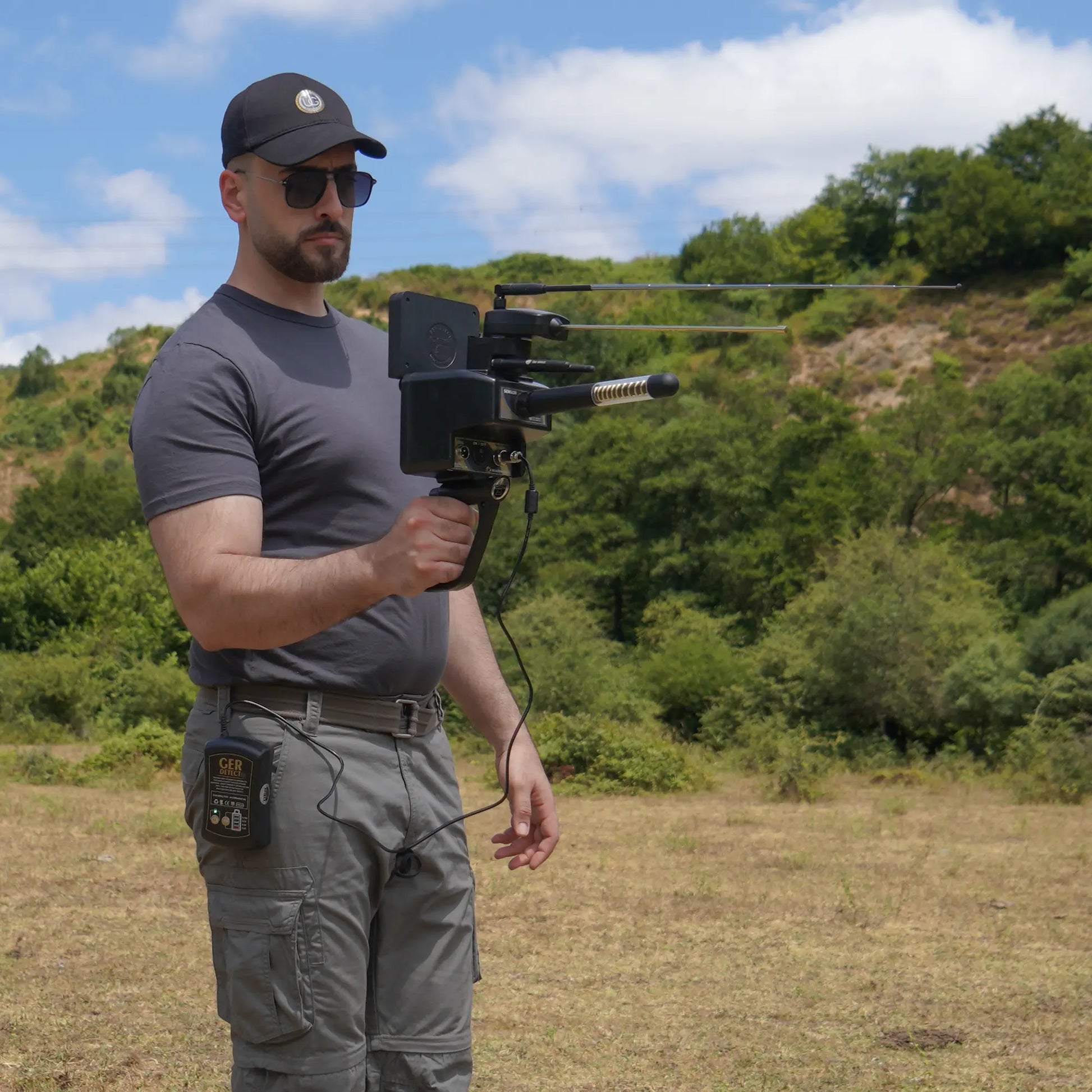 GER Detect Titan X13 Long Range Metal Detector - Eleven Search Systems