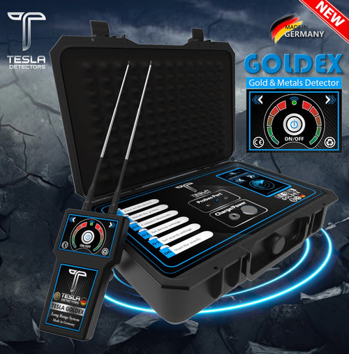 Tesla Goldex Long Range Metal Detector