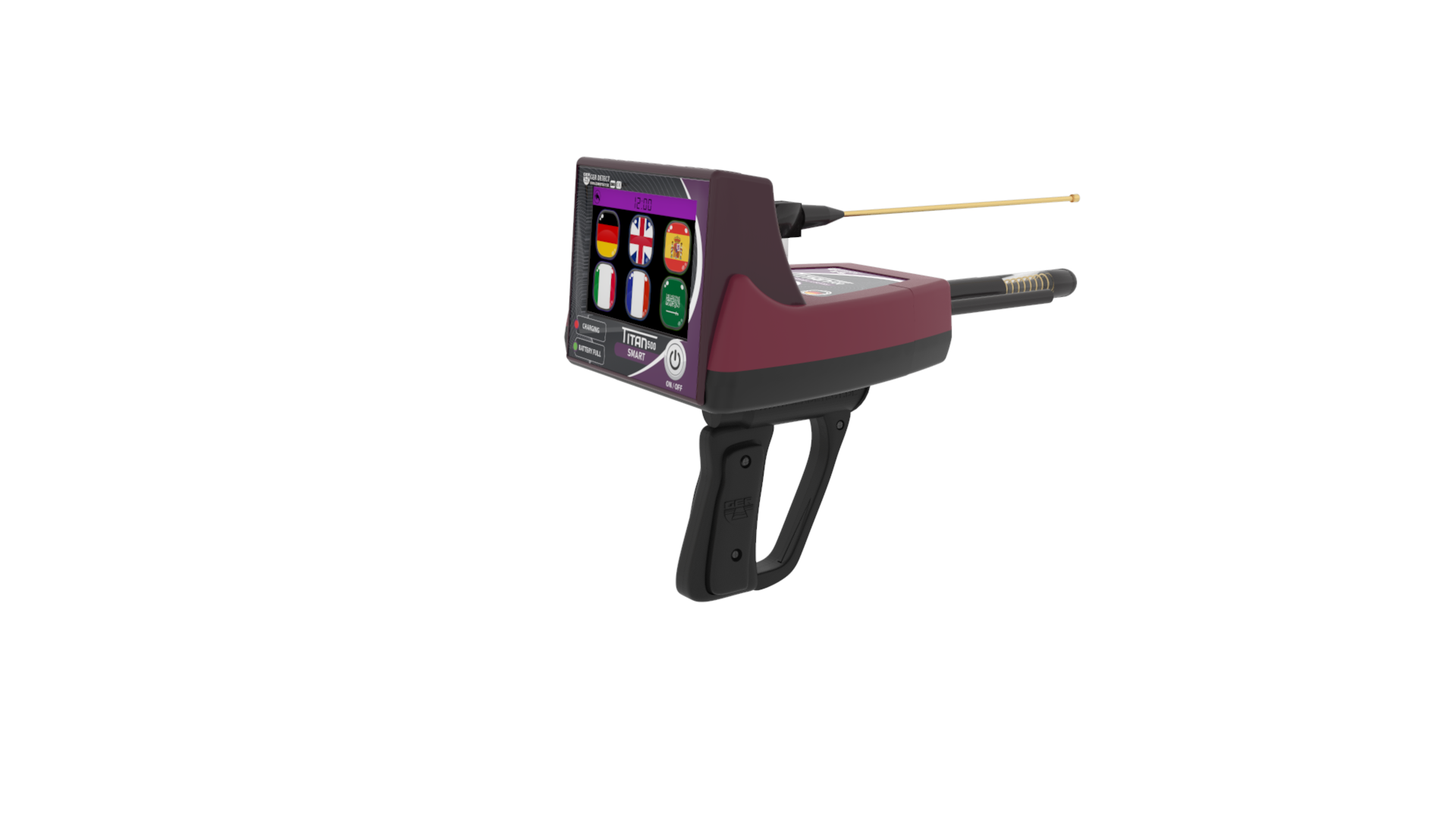 GER Detect Titan 500 Smart Long Range Diamond Detector