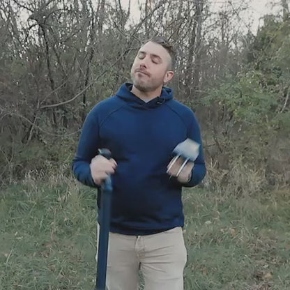 GER Detect Titan 1000 Long Range Metal Detector with 8" and 17" Coils - Five Search Systems