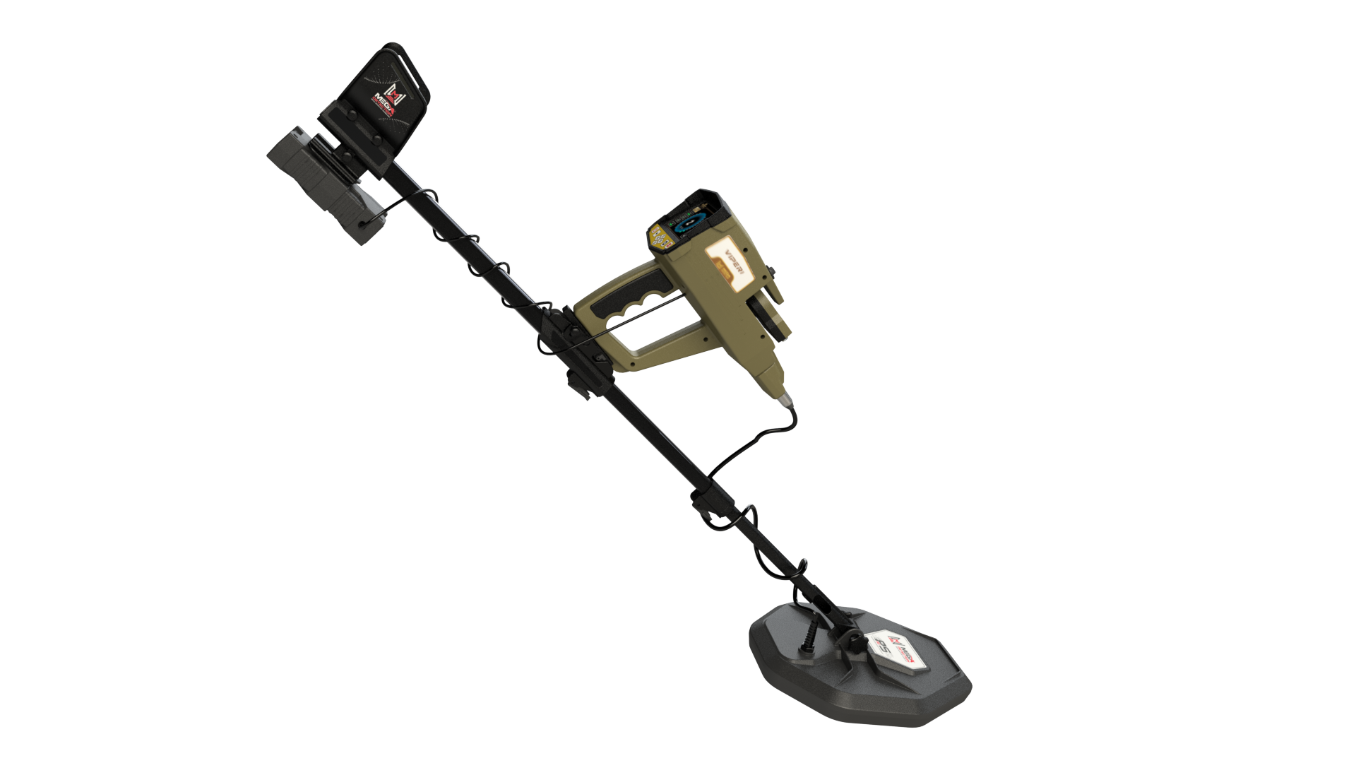 Mega Detection Viper Professional Metal Detector